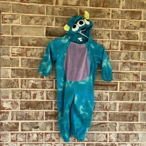 Disney Monsters Sully Blue Tie Dye and Purple Monster Dragon Halloween Costume